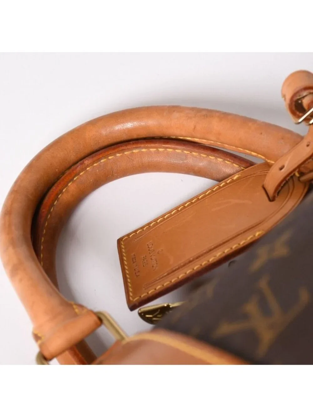 Louis Vuitton Keepall Bandouliere 50 Boston Bag Monogram Vachetta Leather